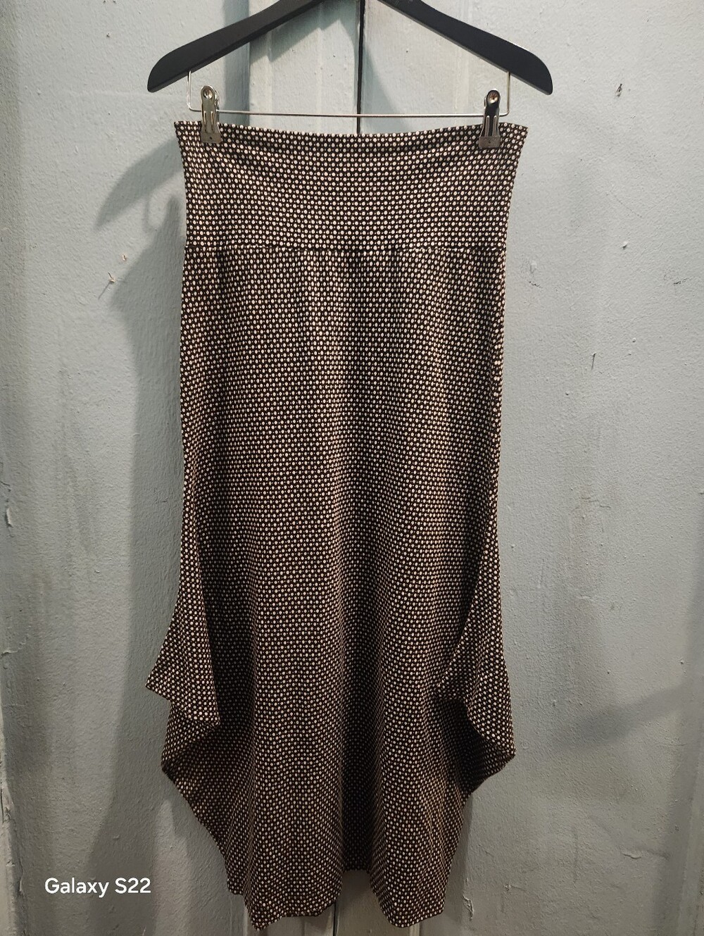 Jersey Stretch Pull On Maxi Skirt